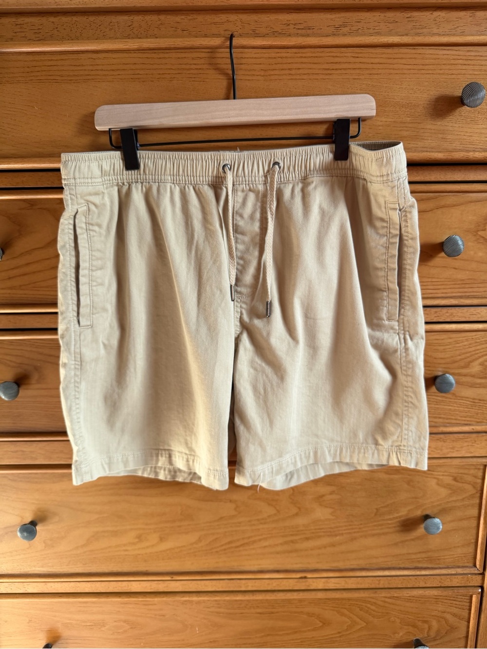 Gap Mens Pull On Short Sz Large Tan Casual Normcore Coastal Resort Wear Gorpcore
